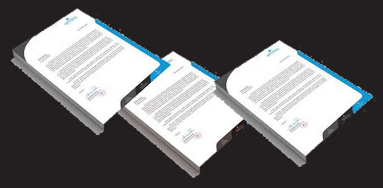 Letterhead printing service in Surrey