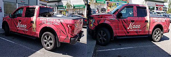 truck wraps in Surrey, car wrappping service Surrey, vehicle wrap surrey BC